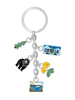 Impact Photographics Keychain Oregon State Charm